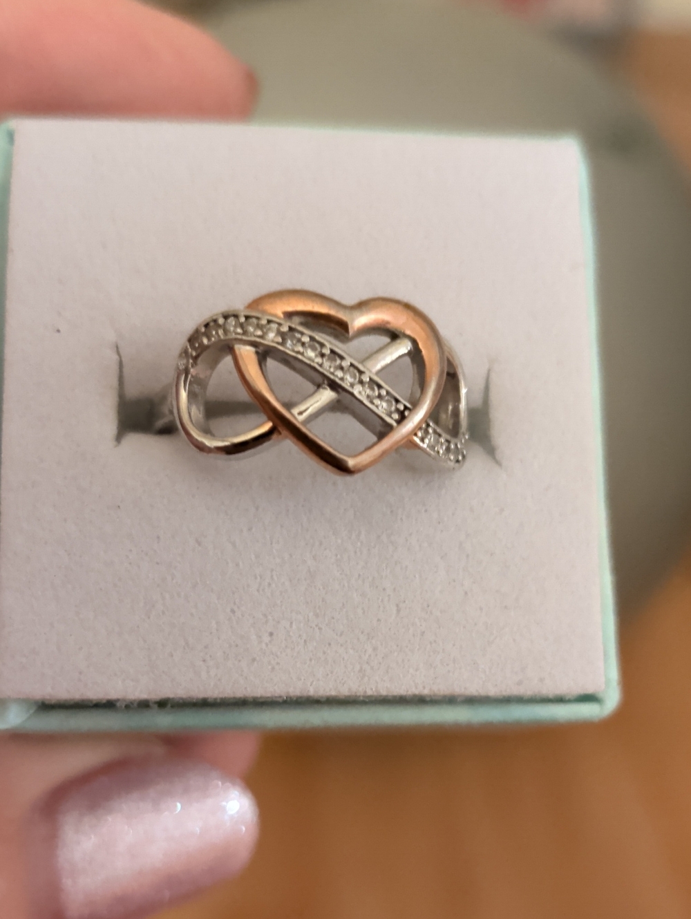 Eternal Love Vintage Ring Size 5.75